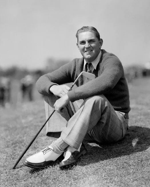 Famous Golfer Jim Ferrier Glossy Photo PGA Print Portrait