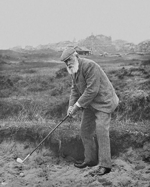 Famous Golfer Old Tom Morris Glossy Magnet Pioneer Print PGA Magnet