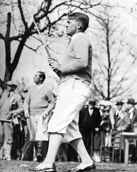 Famous Golfers Walter Hagen And Bobby Jones Glossy Photo PGA Print Poster