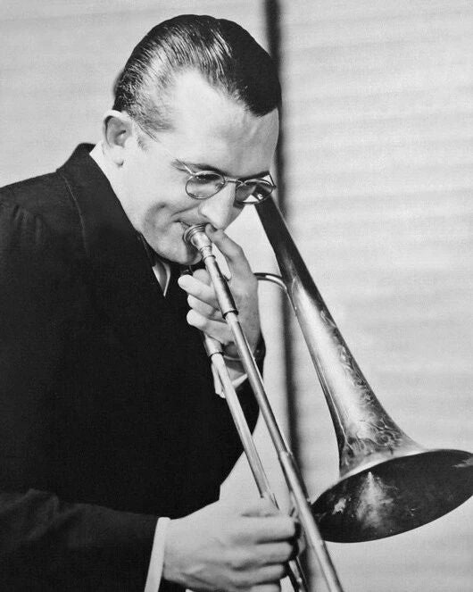 Famous Jazz Artist Tommy Dorsey Glossy Keychain Print Trump Keychain