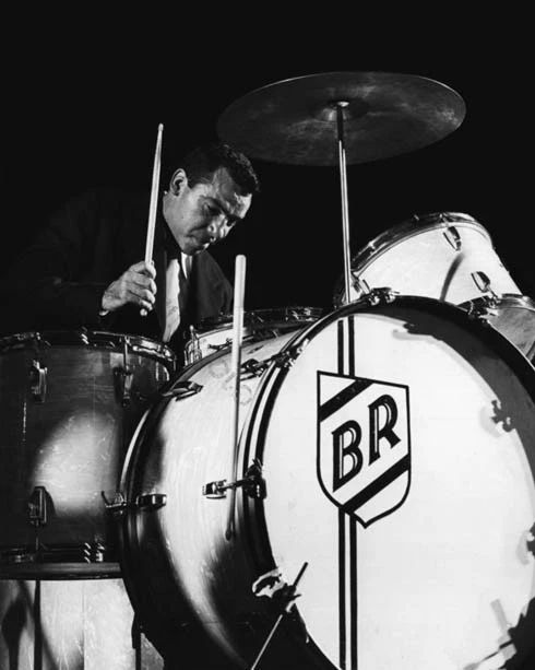 Famous Jazz Drummer Buddy Rich Glossy Keychain Music Keychain