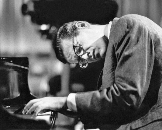 Famous Jazz Pianist Bill Evans Glossy Photo Print Music Artist Poster