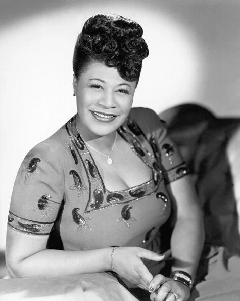 Famous Jazz Singer Ella Fitzgerald Glossy Photo Lady Ella Print 1