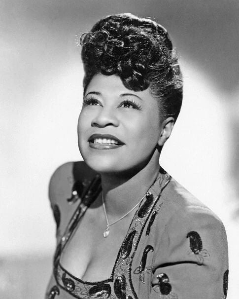 Famous Jazz Singer Ella Fitzgerald Glossy Photo Lady Ella Print 2