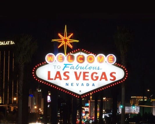 Famous Las Vegas Sign Glossy Photo Casinos Print South Side Strip Poster