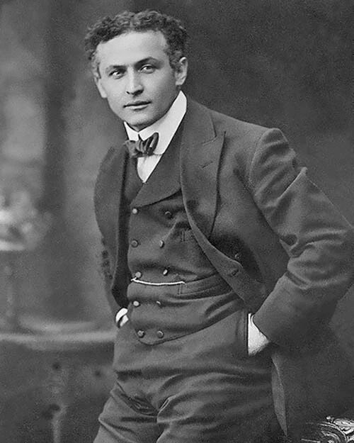 Famous Magician Harry Houdini Photo Stunt Performer Print Portrait