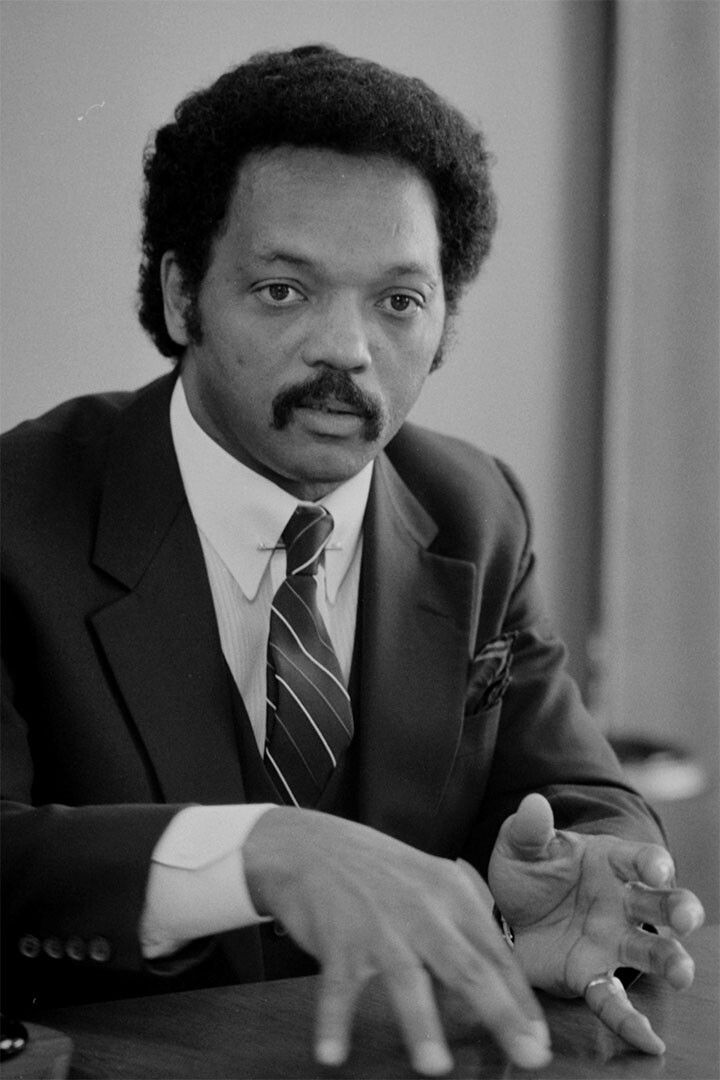 Famous People Jesse Jackson Activist Vintage Jigsaw Puzzle