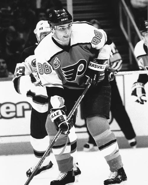 Famous Philadelphia Flyers Eric Lindros Glossy Keychain Print Hockey Keychain