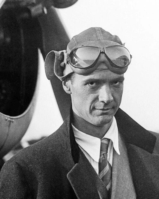 Famous Pilot Howard Hughes Glossy Photo Aviator Print Poster