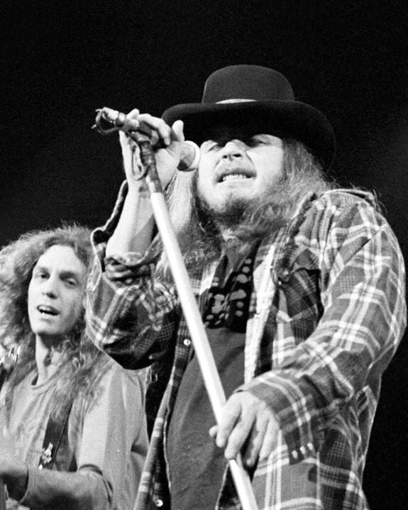Famous Rock Band Lynyrd Skynyrd Glossy Magnet Ronnie Van Zant Magnet 1