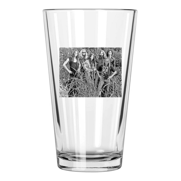 Famous Rock Band Lynyrd Skynyrd Photo Van Zant 2 Pint Beer Drinking Glass
