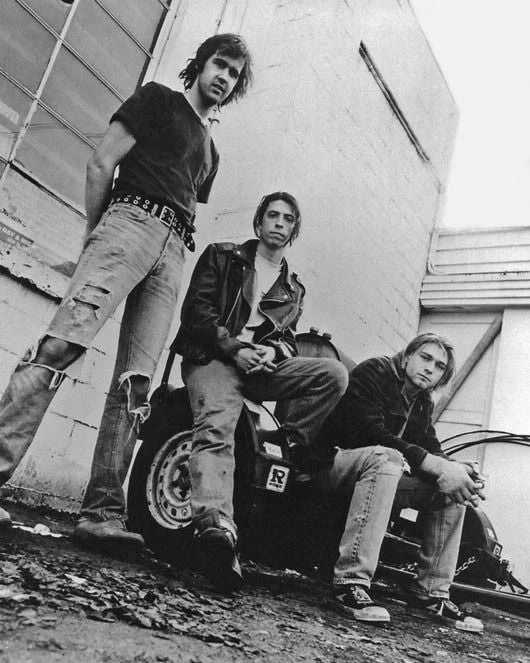Famous Rock Band Nirvana Glossy Magnet Kurt Cobain Magnet