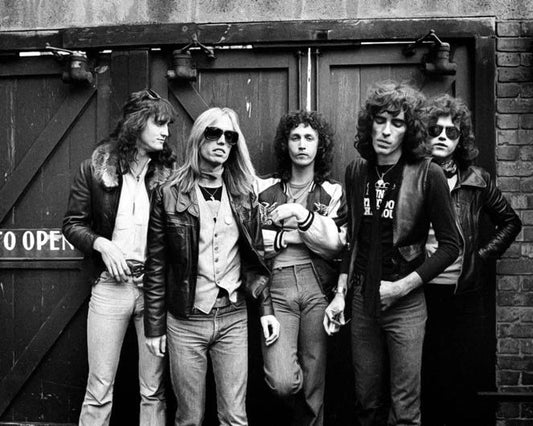 Famous Rock Group Glossy Photo Tom Petty And The Heartbreakers Print