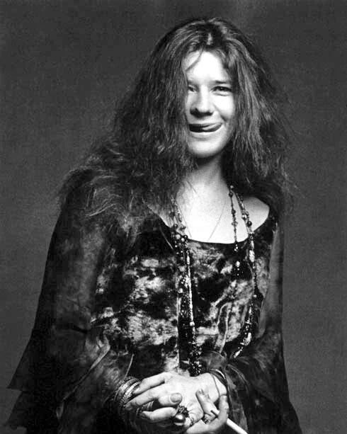 Famous Rock Singer Janis Joplin Glossy Keychain Music Artist Keychain