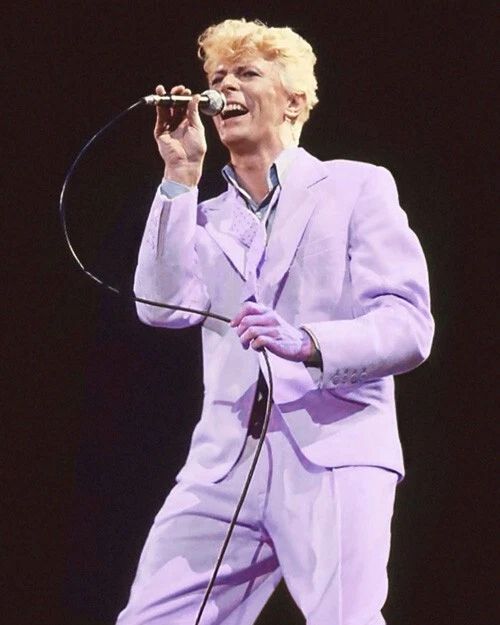 Famous Singer David Bowie Glossy Photo Rock Concert Print Music Poster