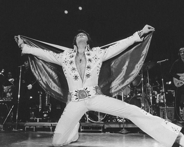 Famous Singer Elvis Presley Glossy Magnet Celebrity Print Rock Magnet 1