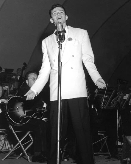 Famous Singer Frank Sinatra Glossy Photo Film Actor Print Music