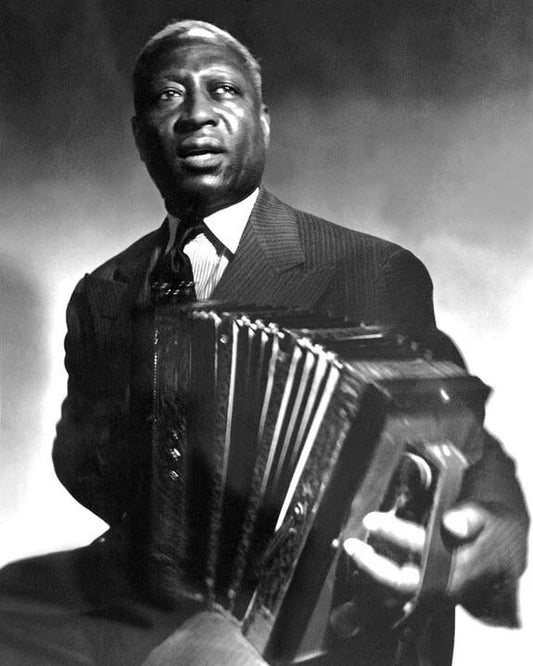 Famous Singer Folk Lead Belly With A Melodeon Keychain Print Leadbelly Keychain