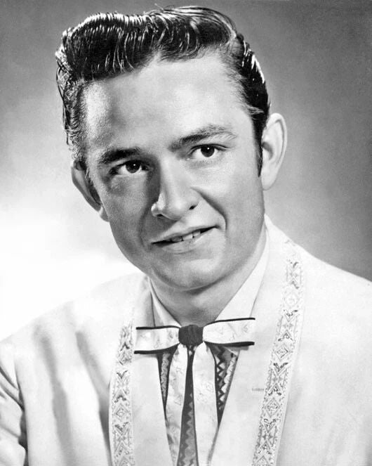 Famous Singer Johnny Cash Glossy Magnet Country Music Print Portrait