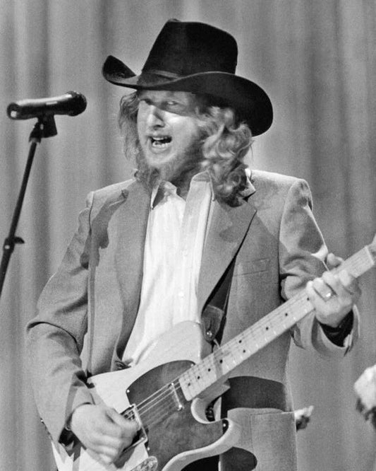 Famous Singer John Anderson Keychain Country Music Star Print Glossy Keychain
