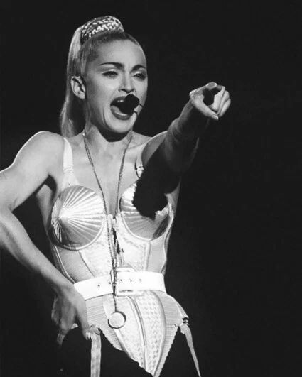 Famous Singer Madonna Glossy Keychain Queen Of Pop Print 1