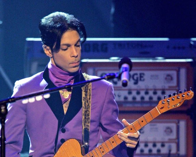 Famous Singer Prince Glossy Magnet Music Songwriter Print Concert Magnet 1