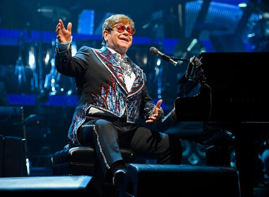 Famous Singer & Pianist Elton John Classic Magnet Picture Magnet Print
