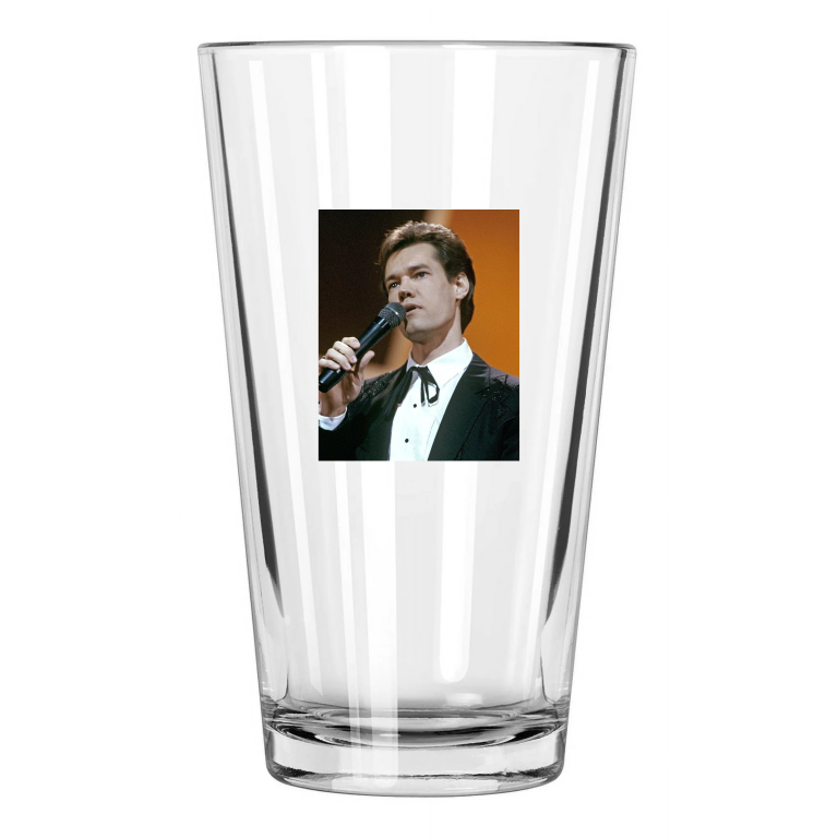 Famous Singer Randy Travis Photo Country Music Pint Beer Drinking Glass