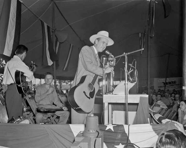 Famous Singer Red Foley Glossy Magnet Country Print Fort Worth Texas Magnet