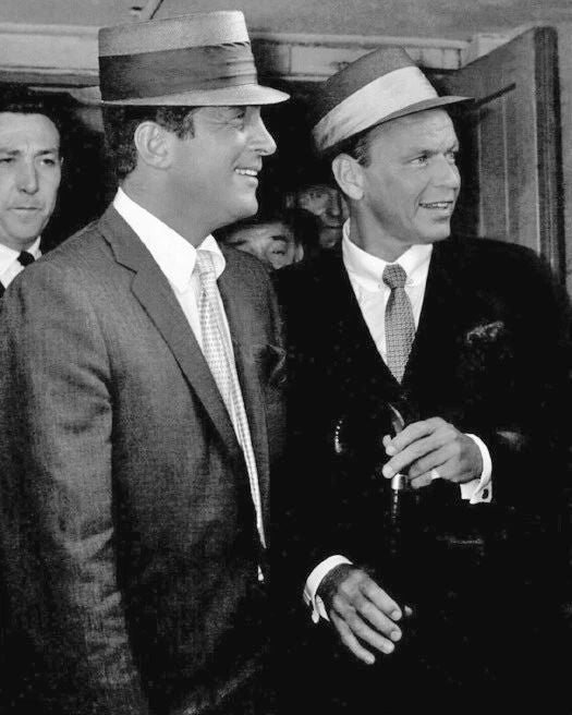 Famous Singers Dean Martin And Frank Sinatra Glossy Magnet Celebrity Magnet