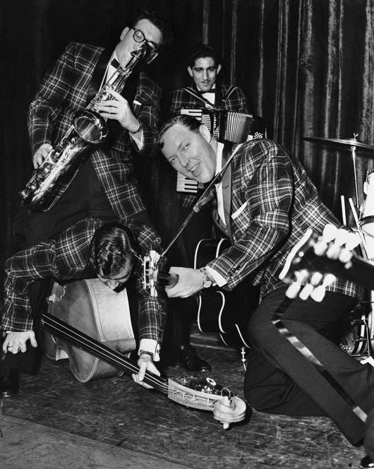 Famous Singing Group Bill Haley And His Comets Glossy Magnet Magnet