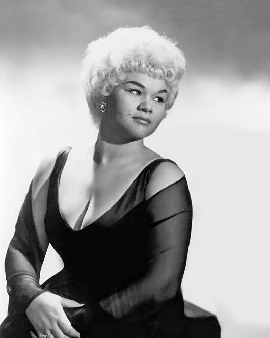 Famous Soul Singer Etta James Glossy Magnet Jazz Music Print