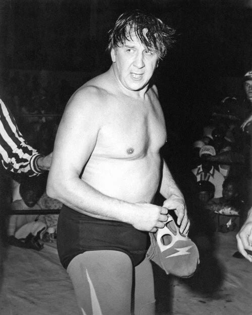 Famous Wrestler Bob Orton Sr As The Zodiak Glossy Magnet Wrestling Print