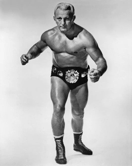Famous Wrestler Buddy Rogers Glossy Keychain Wwwf World Champion Print Nwa 1