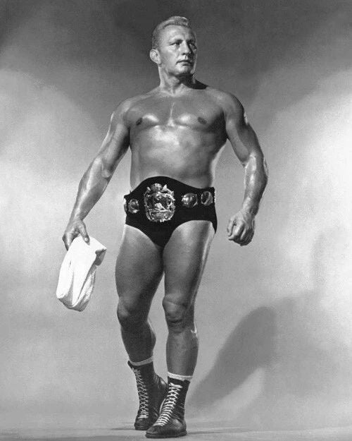 Famous Wrestler Buddy Rogers Glossy Magnet Wwwf World Champion Print Nwa 2