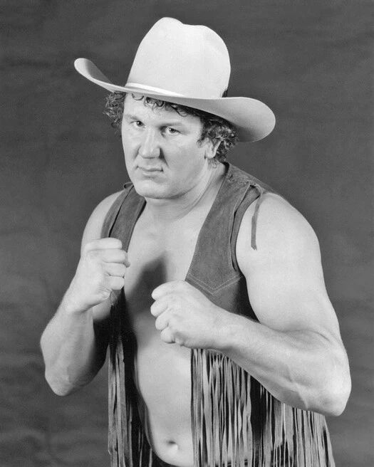 Famous Wrestler Cowboy Bob Orton Jr Glossy Keychain Wwf Wrestling Keychain