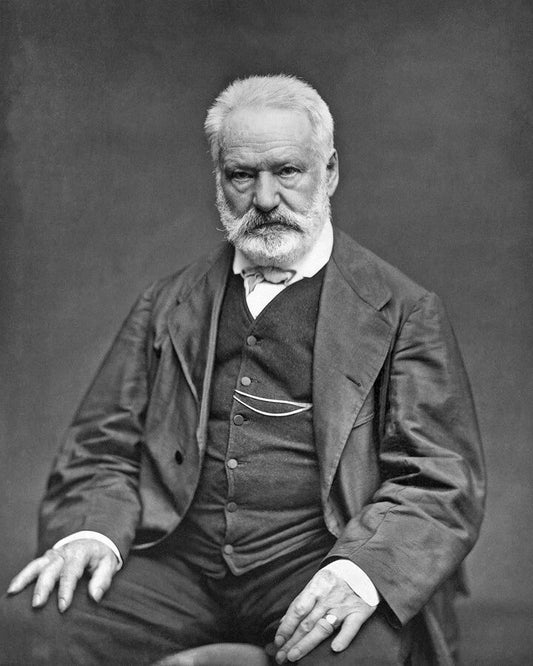 Famous Writer Victor Hugo Glossy Photo Romantic Author Of Poetry Portrait 1