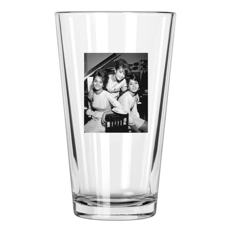 Famous Group The Ronettes Photo Ronnie Spector Pint Beer Drinking Glass