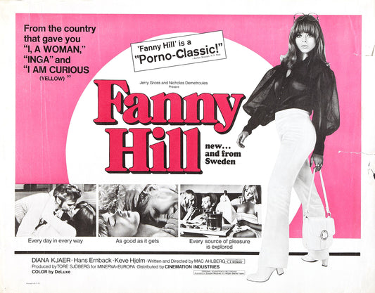 Fanny Hill 1968 02 Movie Magnet