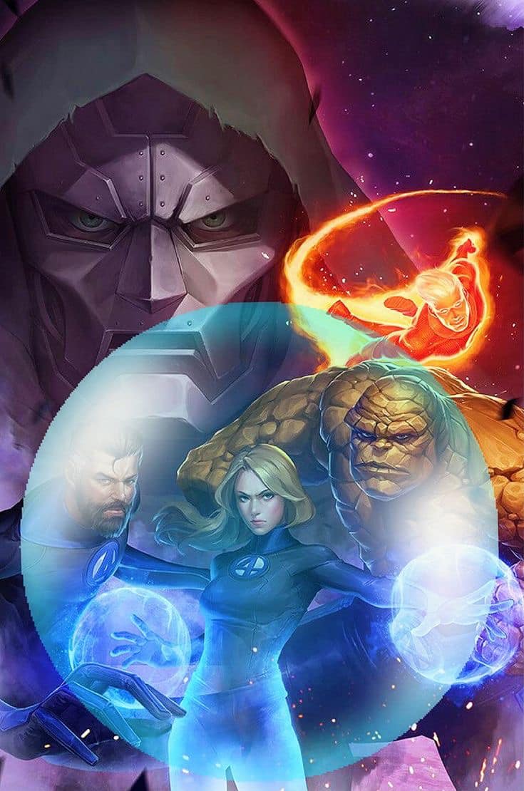 Fantastic Four Artwork Print Poster