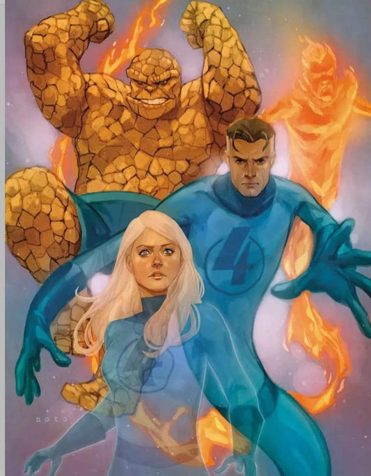 Fantastic Four Artwork (2) Print Poster