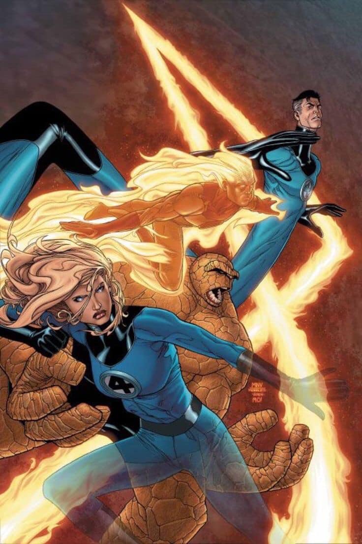 Fantastic Four Comic Action Jigsaw Puzzle