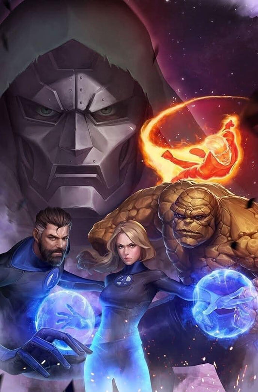 Fantastic Four Comic Art (3) Print Poster