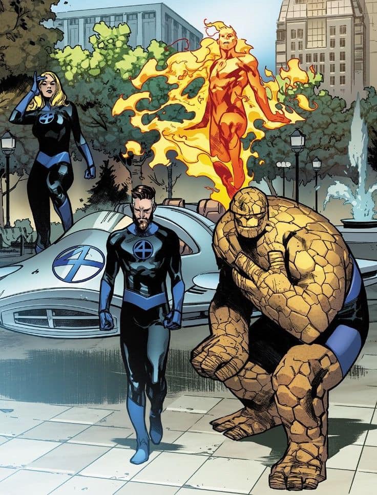 Fantastic Four Hero Pose Jigsaw Puzzle