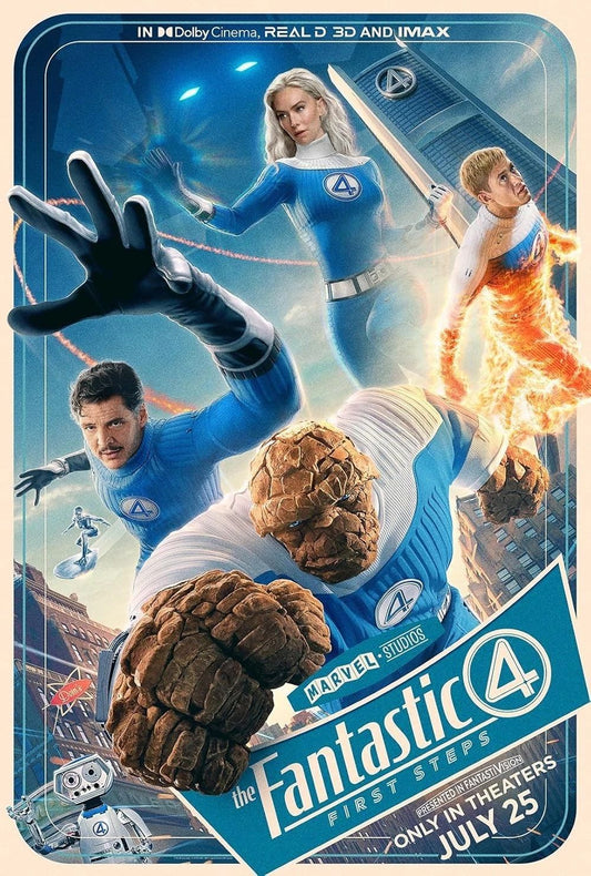 Fantastic 4 2025 Keychain Movie