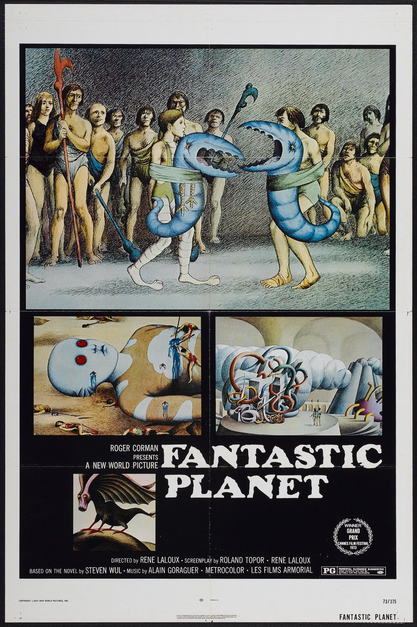 Fantastic Planet 01 Movie Magnet