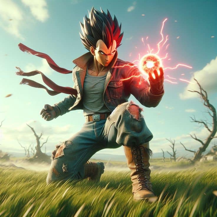 Fantasy Character Power Pose Jigsaw Puzzle