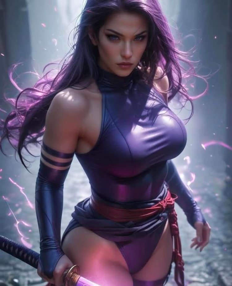 Fantasy Fighter With Sword Jigsaw Puzzle