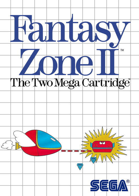 Fantasy Zone Ii The Tears Of Opa Opa Sega Master System Print Poster