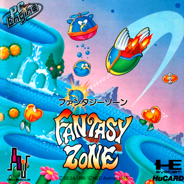 Fantasy Zone (Japan) Pc Engine Print Poster